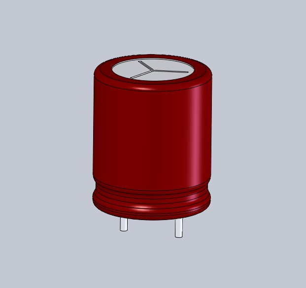 电子器件电容Electrolitic Capacitor Radial 10x12